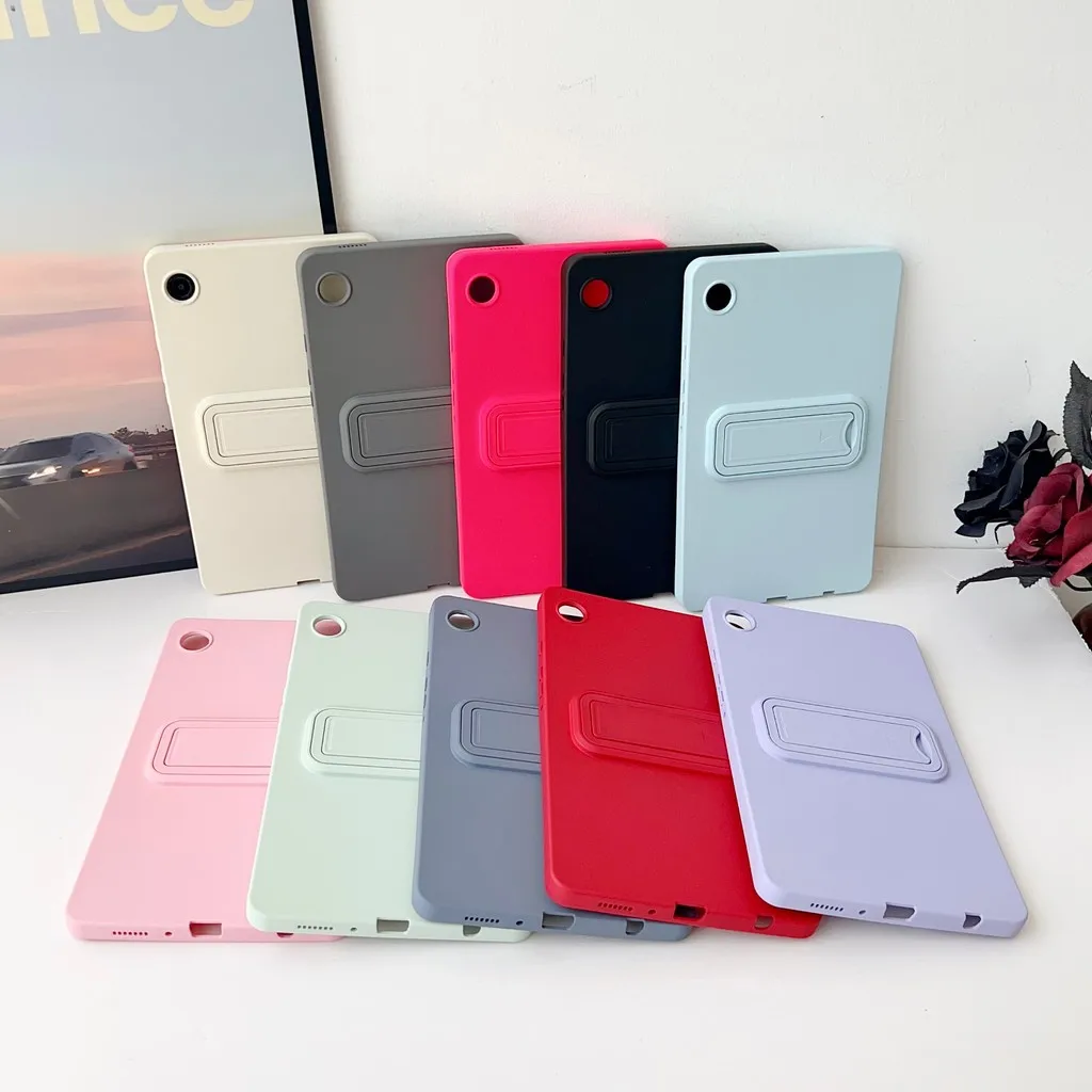 Tablet Case For Samsung Galaxy Tab A9 8.7inch SM-X110 SM-X115 A7 Lite A9 Plus 11 A8 10.5 inch Matte Stand Shockproof Hard Cover