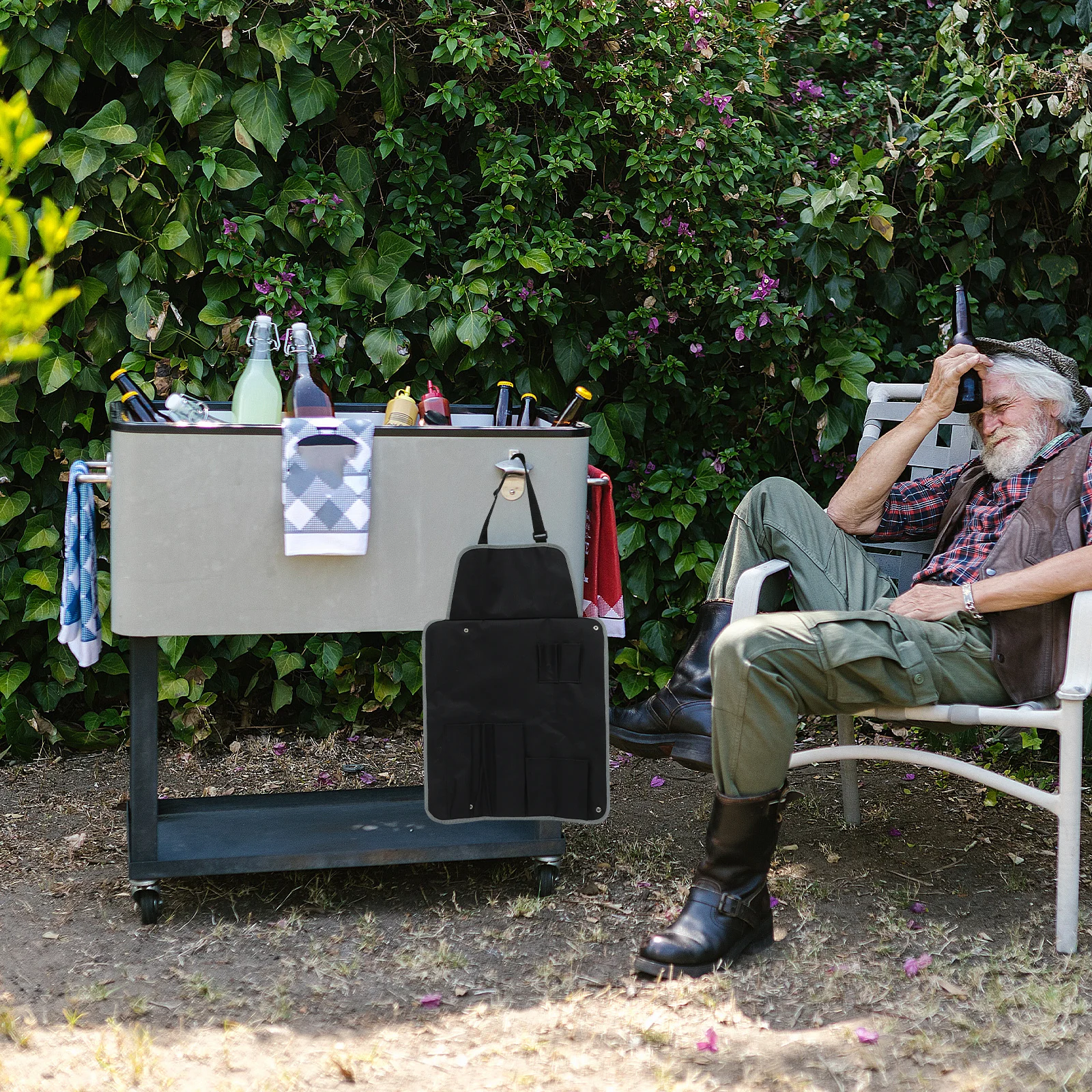 

Large Capacity Tool Storage Pouch Multi-Pocket Design for Convenient Access Durable Oxford Cloth Bag Oxford Cloth Bag