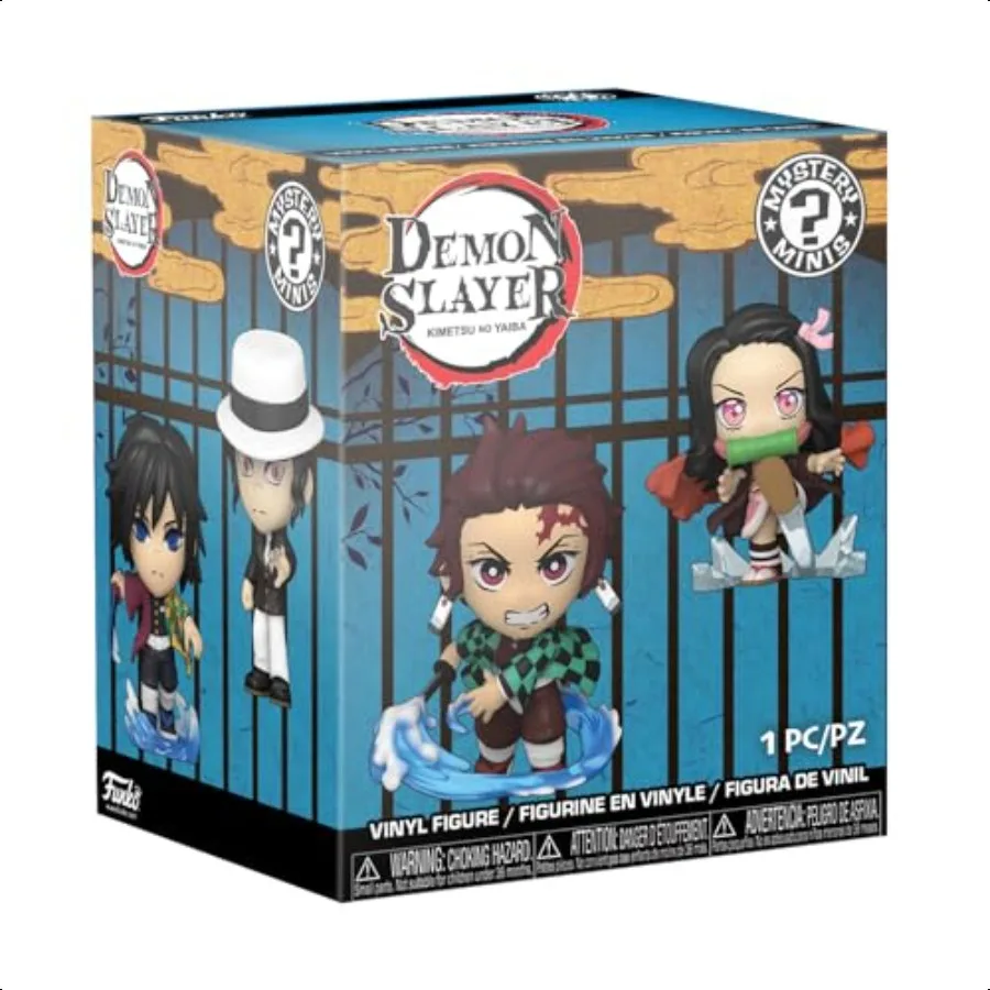 

Funko Mystery Mini Demon Slayer 1 of 12 to Collect Styles Vary Collectable Vinyl Figure Gift Idea Official Merchandise for Adul