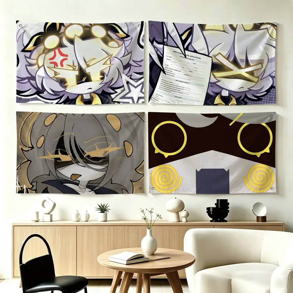 Serial Designation V M-Murder Drones  Flag Suitable For Party Club Outdoor Interior Wall Decoration Banner Fans Gift