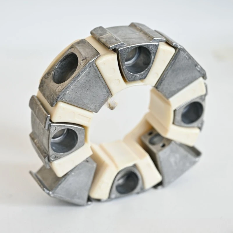 40H excavator coupling, shock absorption connecting glue assembly, construction machinery and equipment accessories
