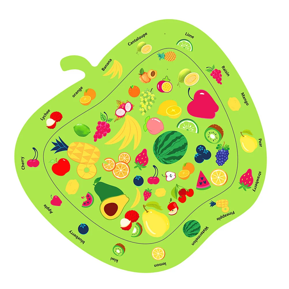 Almohadilla de Agua para Bebés, Diseño de Dibujos Animados, Flotante, Gran Tamaño, Área de Actividades, Fácil de Guardar, Portátil, Regalo para Bebés, Niños y Niñas, Verde