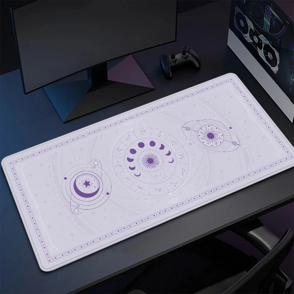 Gaming Mouse Pad 900x400 Oracle-purple Desktops Mats Pc Gamer Desk Accessories Office Mousepad Keyboard Extended Mat Xxl