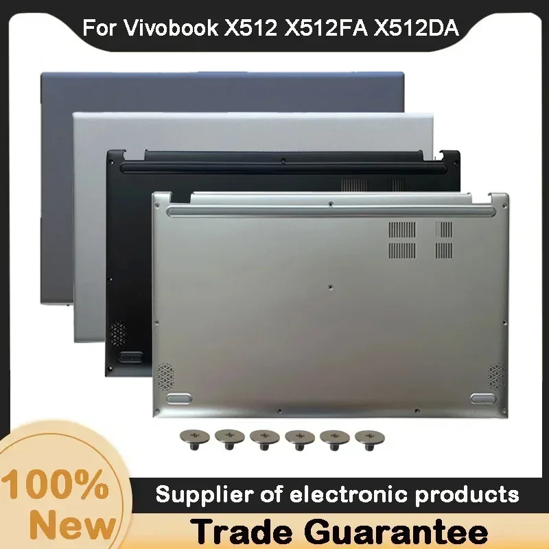 New For ASUS Vivobook X512 X512FA X512DA X512UA X512UB F512UA F512D F512 F512F LCD Back Cover Bottom Case Cover 13N1-6TA0T01