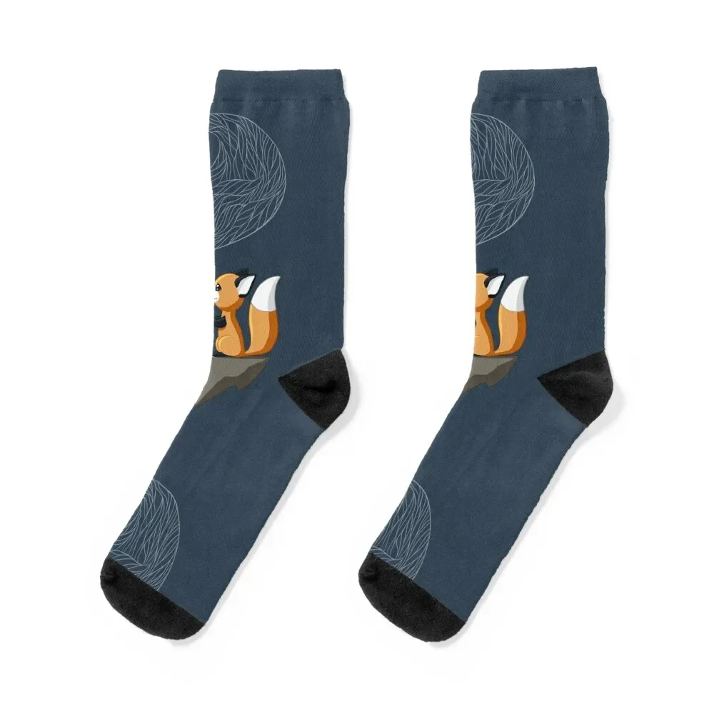 

Fox Tea Socks heated Stockings Socks Female Men's