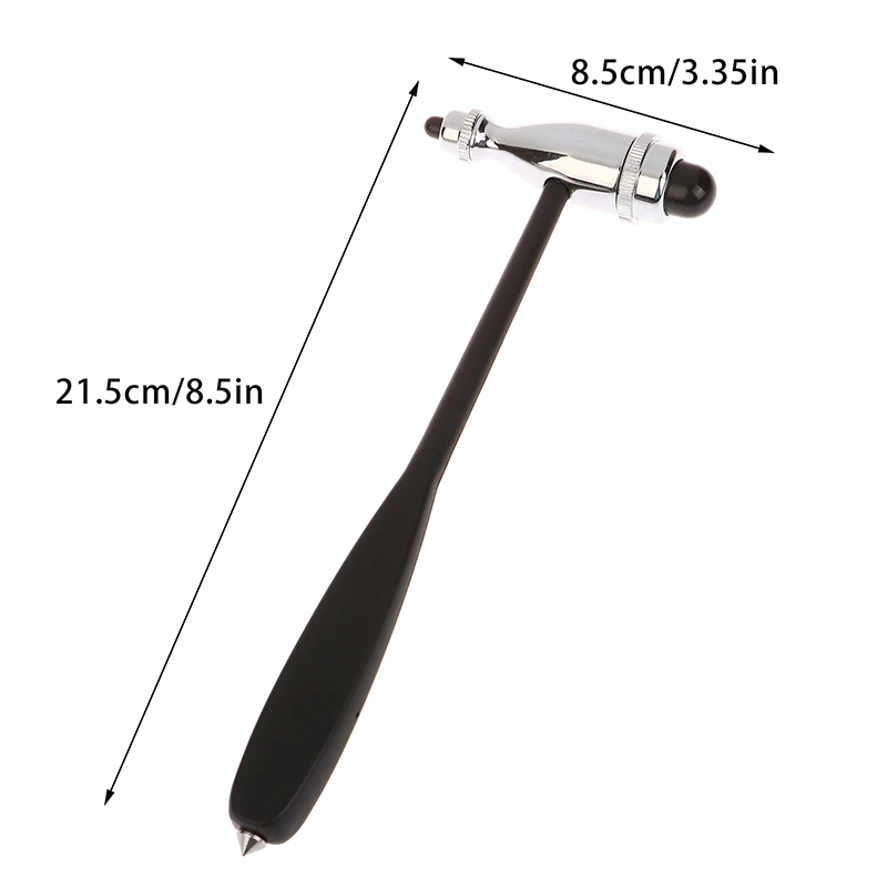 Strumenti Martello neurologico Martello per esame medico Martello a percussione in lega di zinco Martello diagnostico per riflessi neurologici