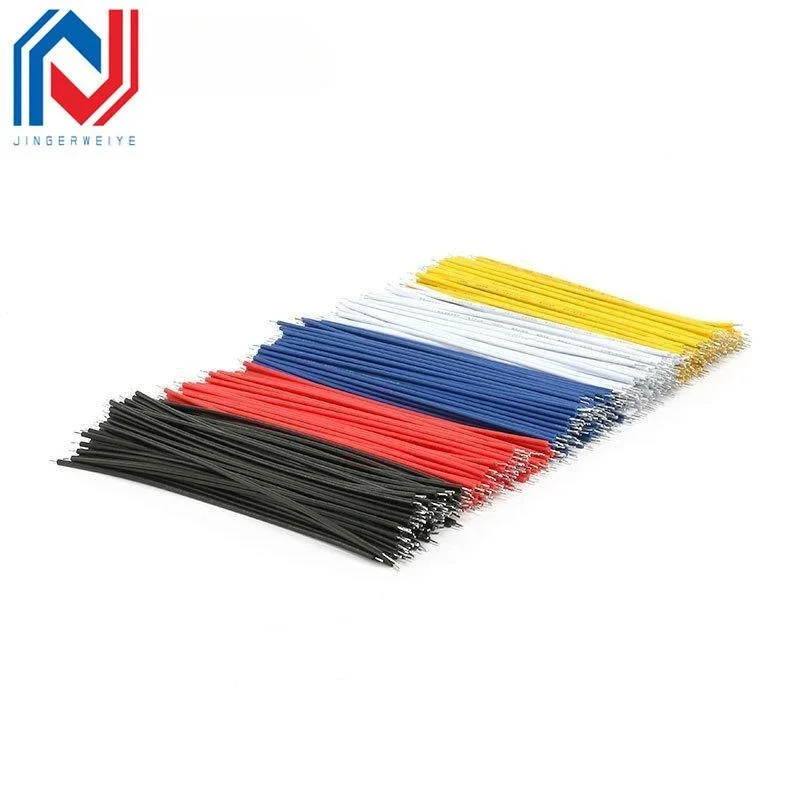 20Pcs 22AWG 24AWG Tin-Plated PCB Solder Cable 22AWG 5/6/8/10/15/20/30cm Jumper Wire Cable Tin Conductor Wires Connector Wire