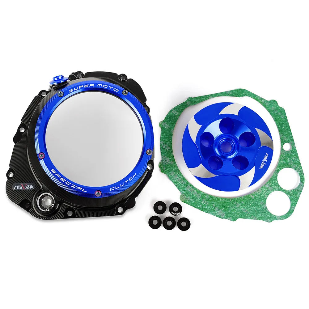 GSXS GSX-S 1000 1000F Clear Clutch Cover Protector Engine Guard For SUZUKI GSXS1000 2016-2017 GSXS1000F 2015-2017