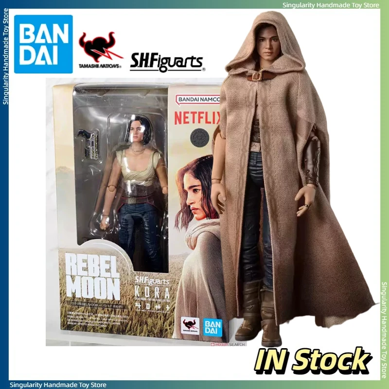 【En stock】 Bandai SHF Rebel Moon Fire Daughter Kola Jimmy Moon Rebel Colección de juguetes en miniatura portátiles