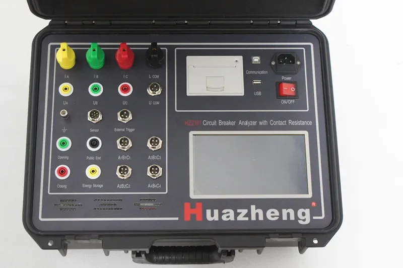 HZ2161 قاطع دائرة مفتاح الجهد العالي جهاز اختبار شامل مع وظيفة اختبار مقاومة الاتصال