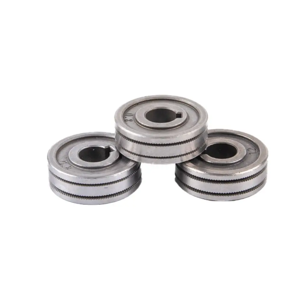 for Steel Aluminum Flux Cord Wire Welding Accessory MIG Wire Guide Welding Wire Feeding Roller Drive Wheel Knurl K V U Groove