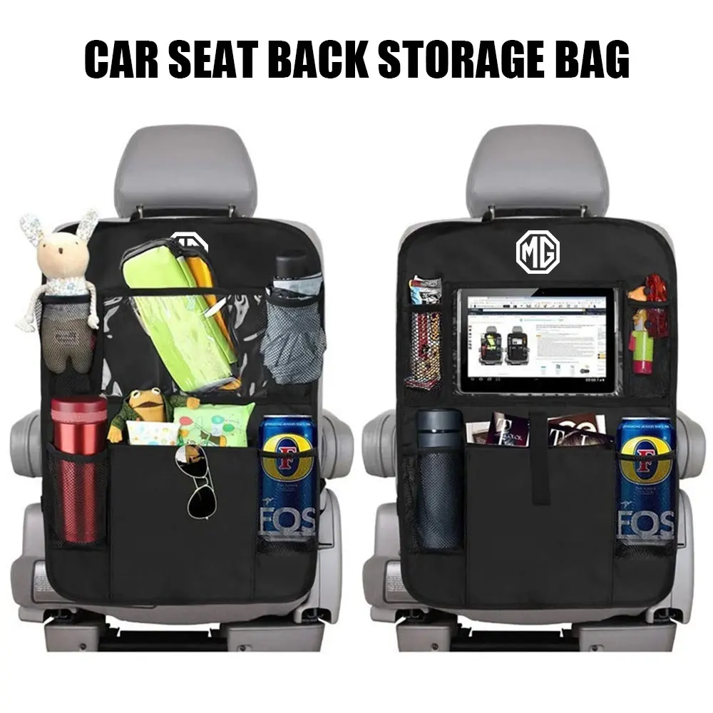 Защитные чехлы для хранения на заднем сиденье автомобиля, сумка-органайзер, аксессуары для интерьера для гаражей Morris MG Motors ZS GS MG5 MG3 MG4 MG6 MG7 GT