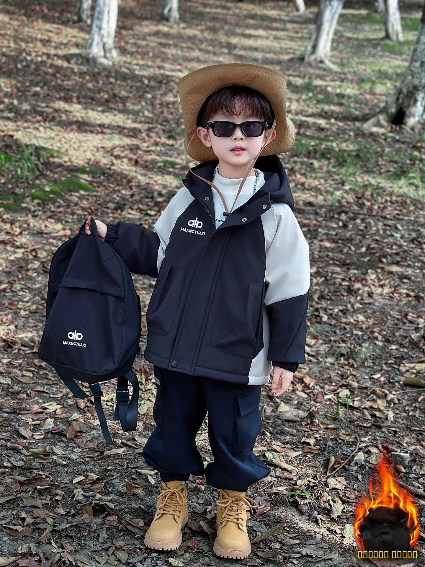 

Утепленная хлопковая куртка для мальчиков, ветрозащитная, осенне-зимняя, новая модная брендовая детская верхняя одежда, теплая, с длинными рукавами, на молнии