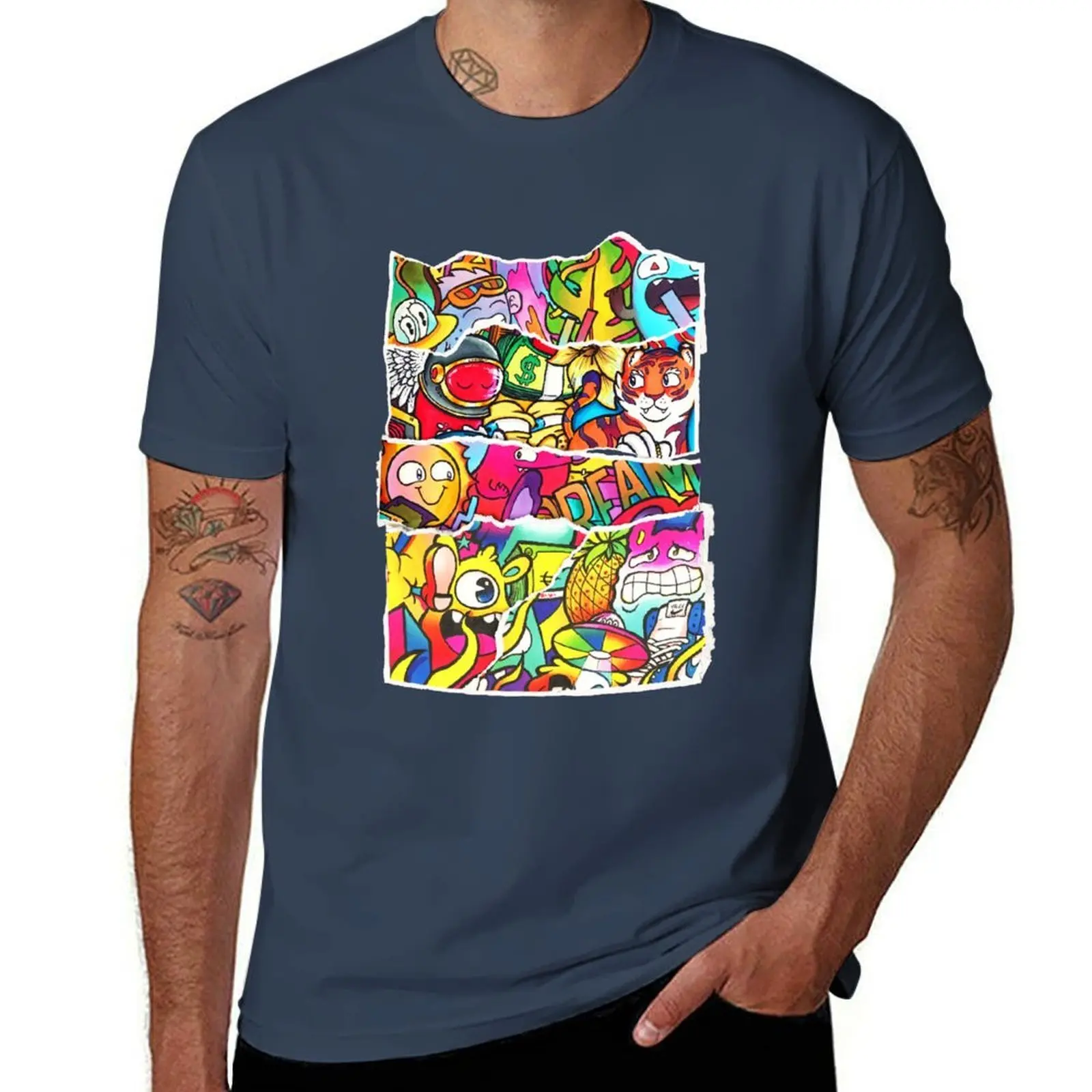

Vexx Doodle Collage , Vexx Doodle Collage back side, Collage of Vexx Doodles T-Shirt man graphic t shirt T-Shirt