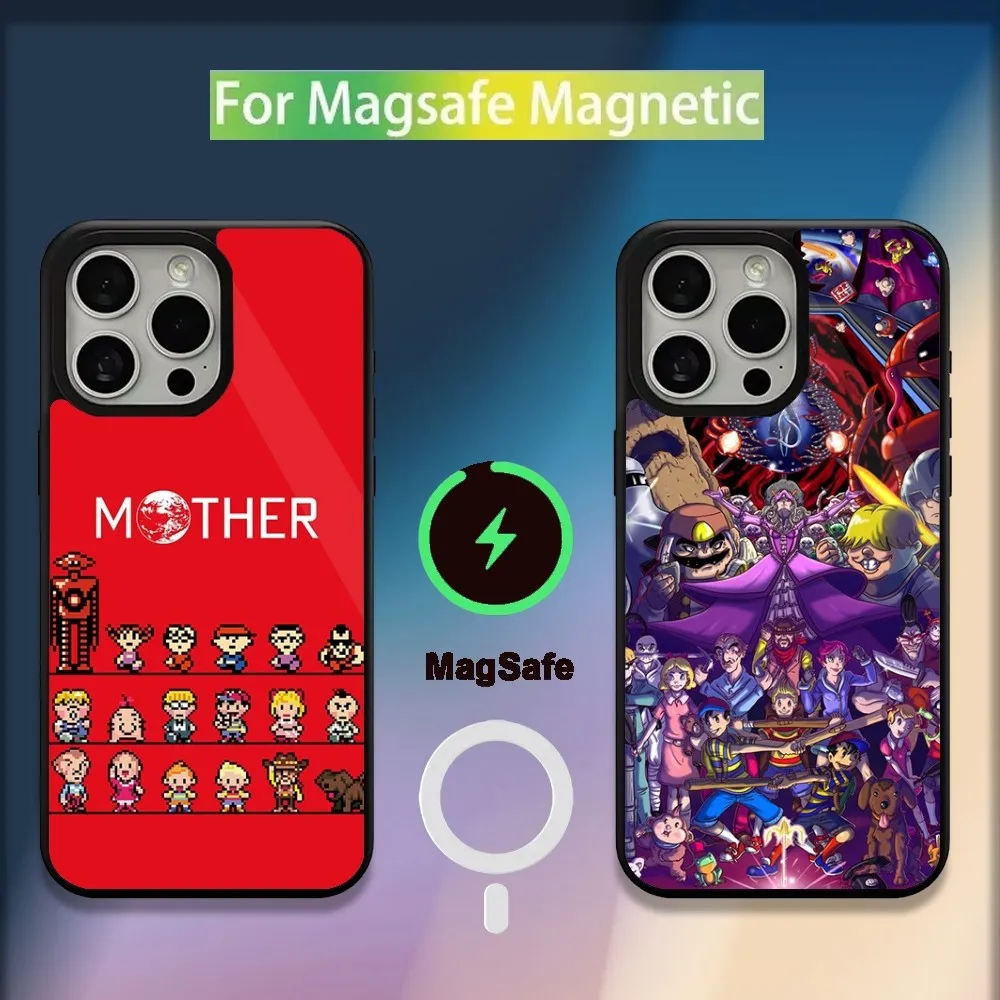 

Game E-EarthBound Mother 4 Phone Case For iPhone 16,15,14,13,12,11,Plus,Pro,Max,Mini Magsafe Magnetic Wireless Charging