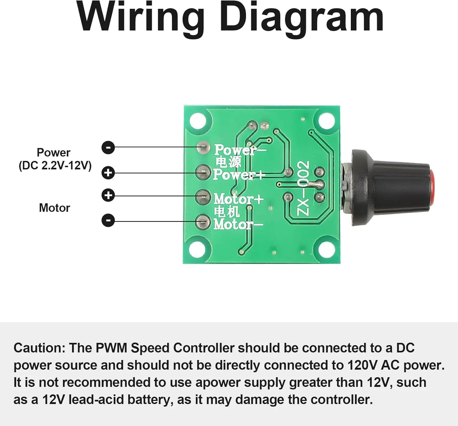 DC 1,8 V 3V 5V 6V 12V 2A PWM controlador de velocidad del Motor controlador de velocidad del Motor de bajo voltaje PWM 0 ~ 100% módulo de interruptor de controlador ajustable