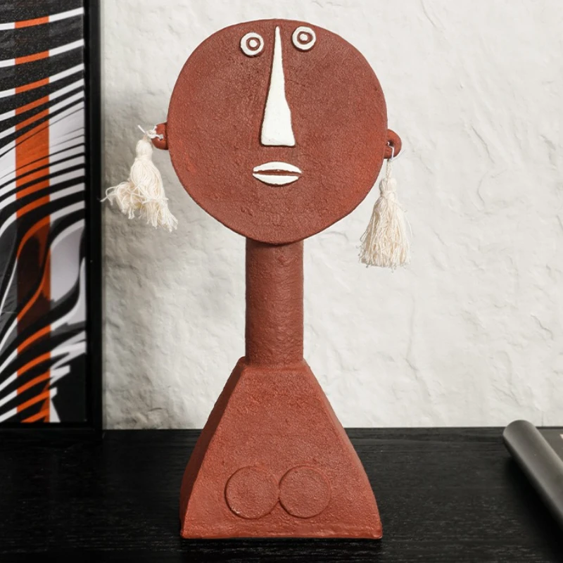 

Modern Ornaments Creative Sculptures Luxury Elegant Figurines Miniature Decorative Living Room Accessories Home Decorations