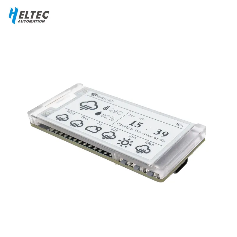 Heltec 2.13 Inch E-Ink Display  LoRa Meshtastic Arduino Esp32 E-Paper Monitor Devboard WiFi Bluetooth Black White Price Tag IoT