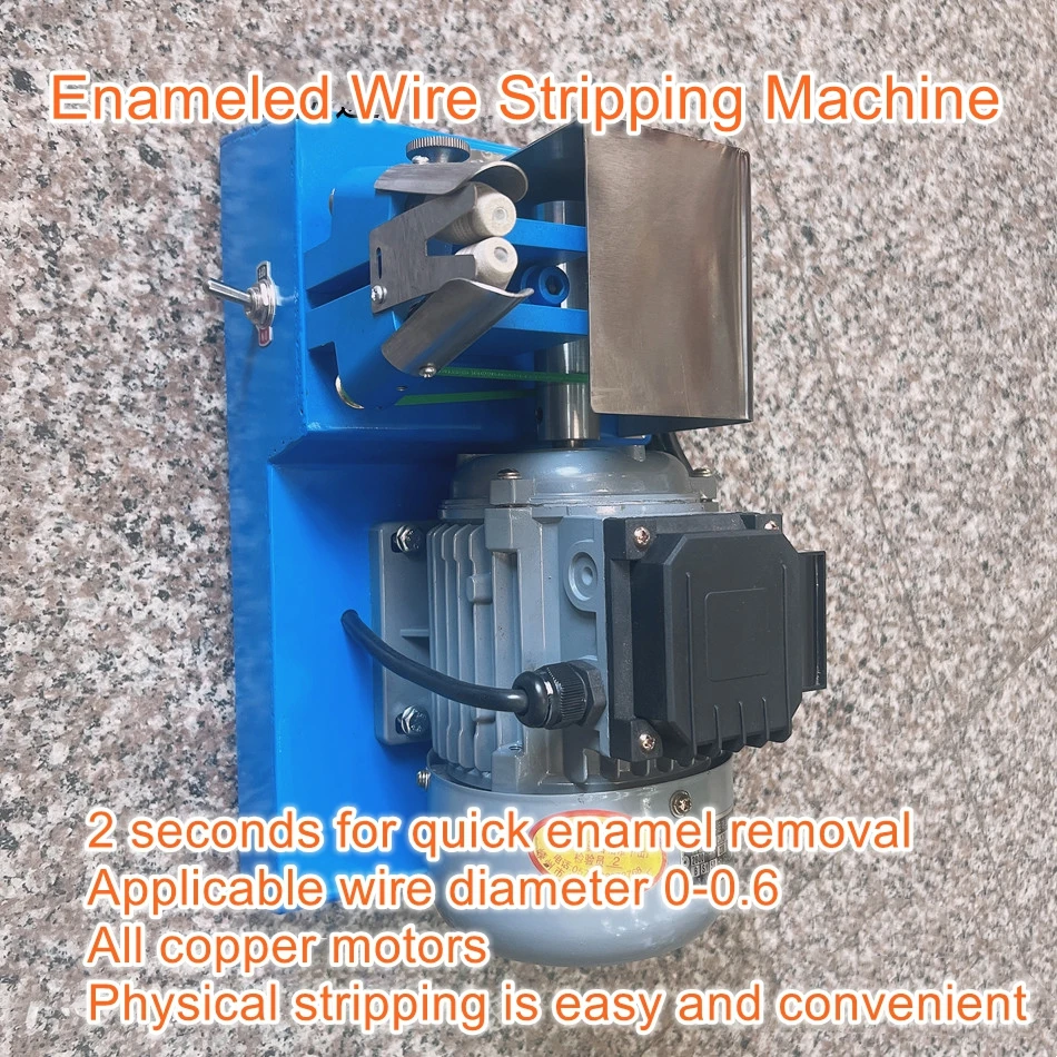 DNB-4 high performance enameled wire stripping machine paint stripping machine fine wire grinding machine paint removing machine