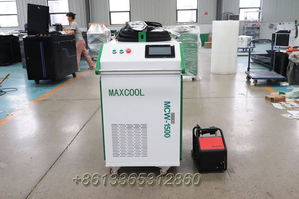 Maxcool Metal Laser Machine Portable 3 in 1 Welder Cutter Cleaner Hand Held Fiber Laser Weld Equipment 6kw for Aluminum Steel