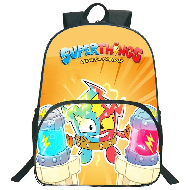 Superthings School Bags Children Rucksack Students back to school Backpack Superzings Mochila Boys Girls Teens Travel Knapsack