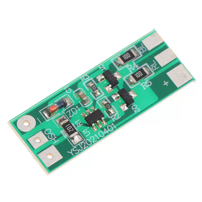 3-12V Red Blue Dual-Color Flashing LED Light Module for Model Car, Bike & Electric Vehicle Safety