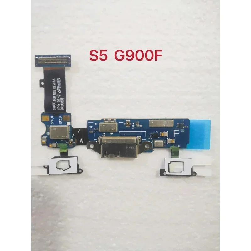 

Pop 5pcs Charging Flex Cable For SamSung Galaxy S5 G900F Charger USB Port Dock Connector Repair Parts