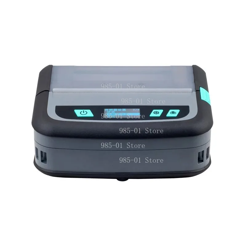 4 Inch Portable Thermal Label Printer, BT NFC Mobile Printing Device