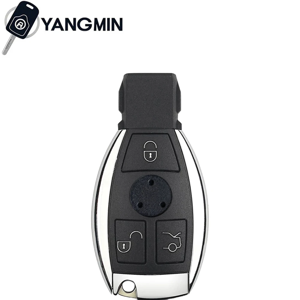 YANGMIN 2/3/4 pulsanti Custodia originale per chiave a distanza per auto per Mercedes Benz ABCE Anno 2000+ NEC e BGA