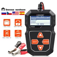K ONNWEI KW208 Car Battery Tester 12V 100 to 2000CCA Cranking Chargi ng Circut Tester Battery Analyzer 12 Volts Battery Tools