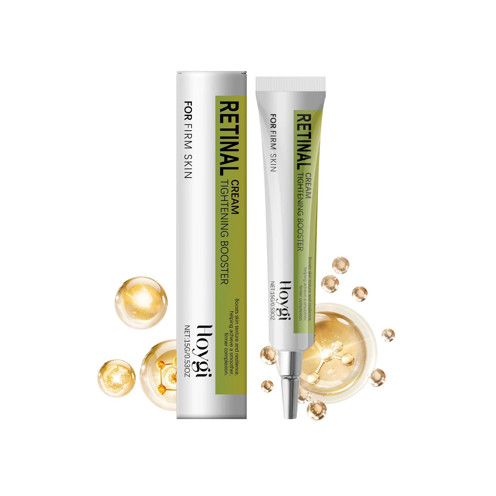 눈 부기 및 가방 제거를 위한 레티놀 아이 크림 파인 라인 감소 탄력 증가 보습 진정 스킨 케어