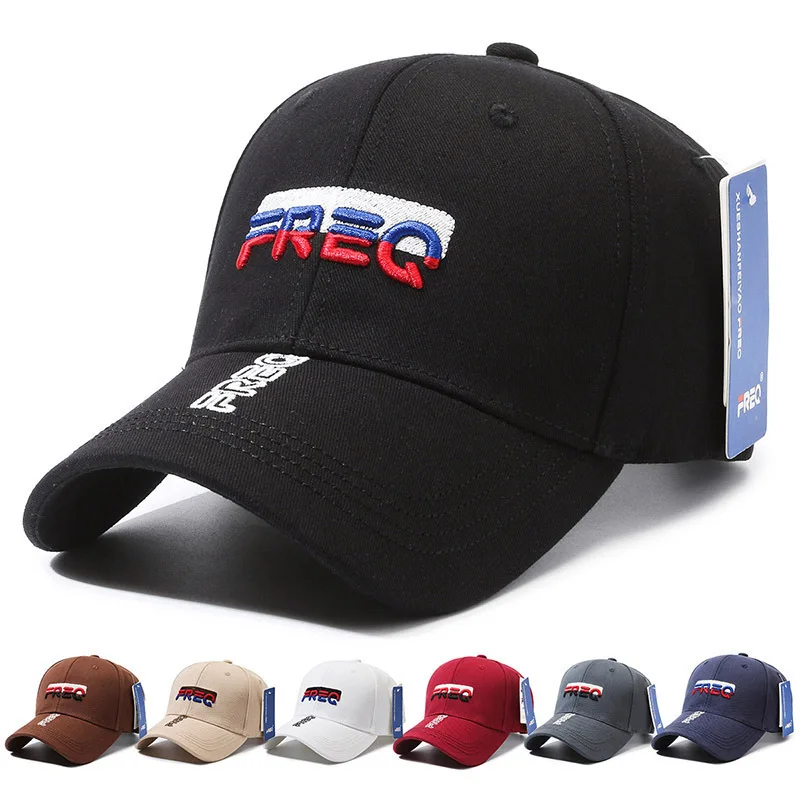 

New FR Embroidered Alphabet Baseball Cap Men's and Women's Same Sunshade Sunscreen Fashion Casual Beach Cap Baseball Cap for Men