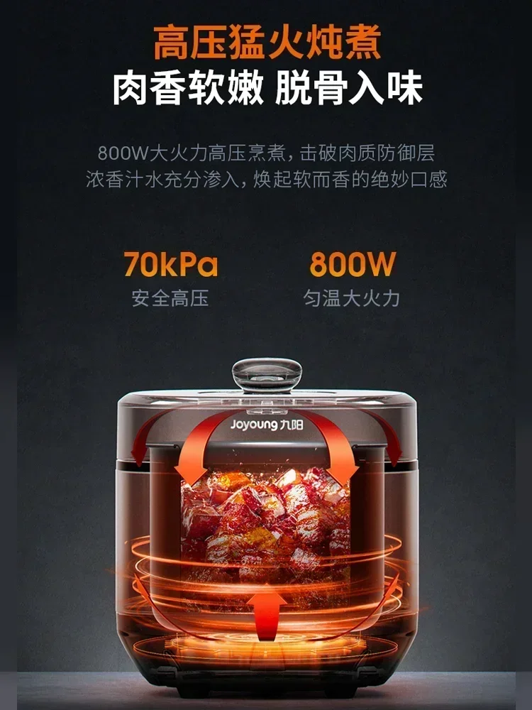 5L Electric Pressure Cooker - Household. Fully Automatic. Double. Large Capacity. Intelligent. Rice Cooker.