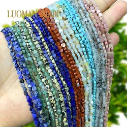 4MM Love Heart Shape Natural Stone Amazonite Howlite Loose Spacer Beads for Jewelry Making Diy Bracelet Earrings Accessories