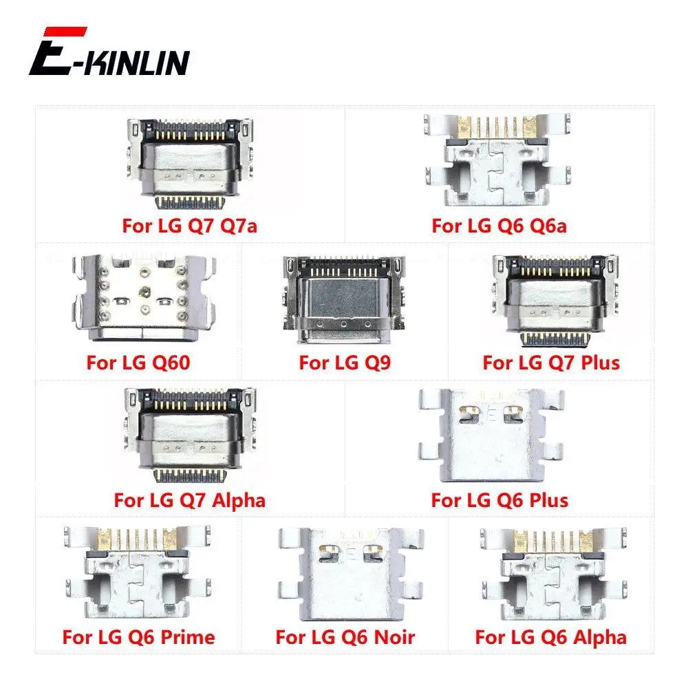 

Зарядное устройство Type-C, разъем для зарядки, док-станция, разъем USB-разъема, разъем для LG Q6 Noir Prime Q7 Plus Alpha Q6a Q7a Q9 Q60