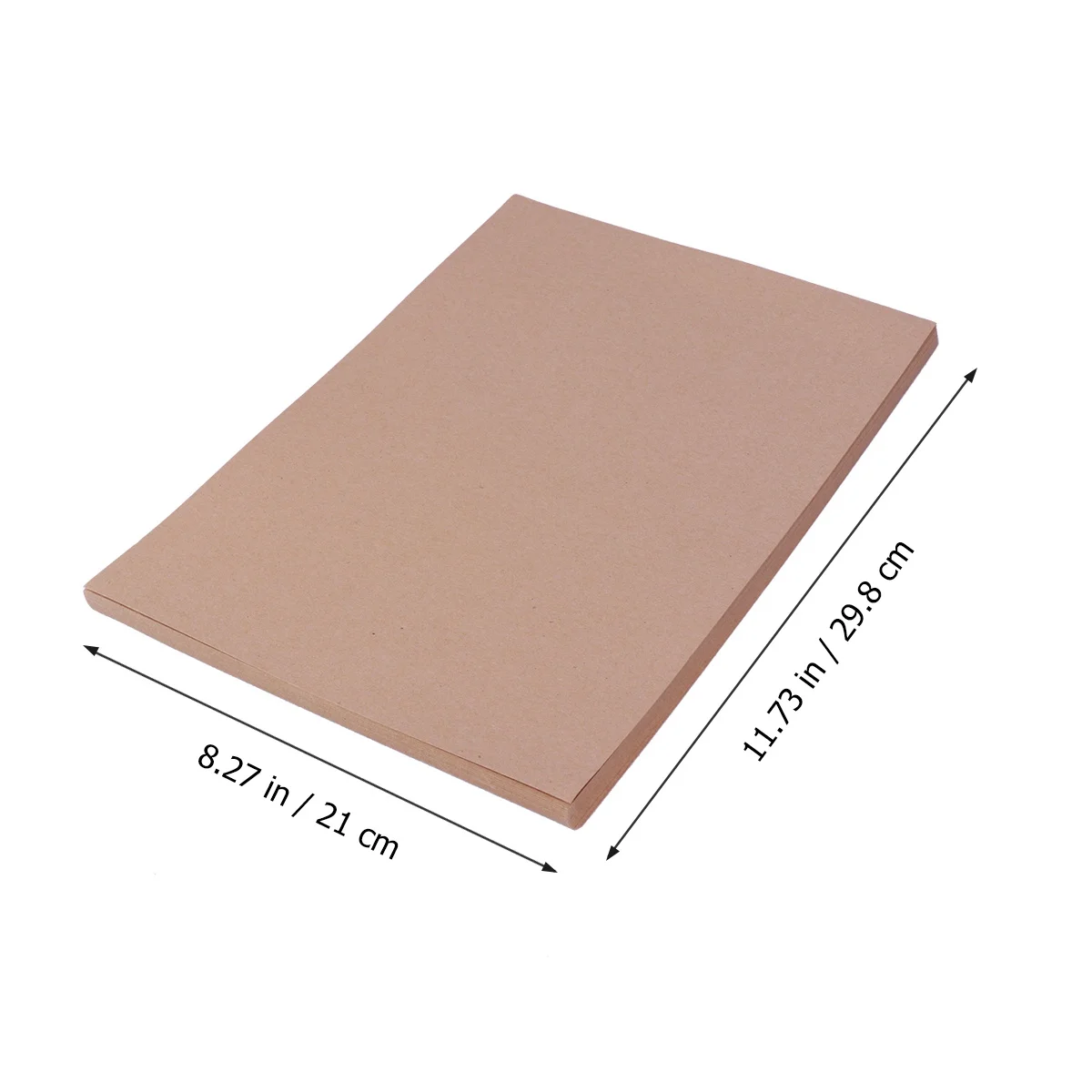 1pcs Kraft Paper Sheets A4 Brown For Gift Wrapping Flower Bouquet Packaging Craft Diy Projects Durable Smooth Texture