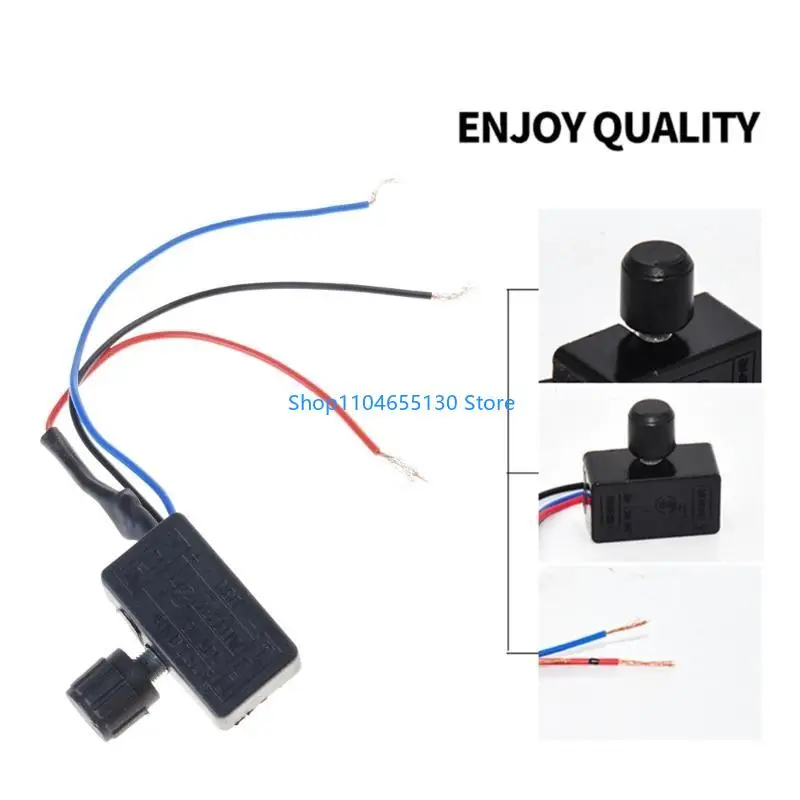 Регулятор скорости скорости скорости двигателя 50 Вт с регулируемым переключателем ручки с регулируемой ручкой