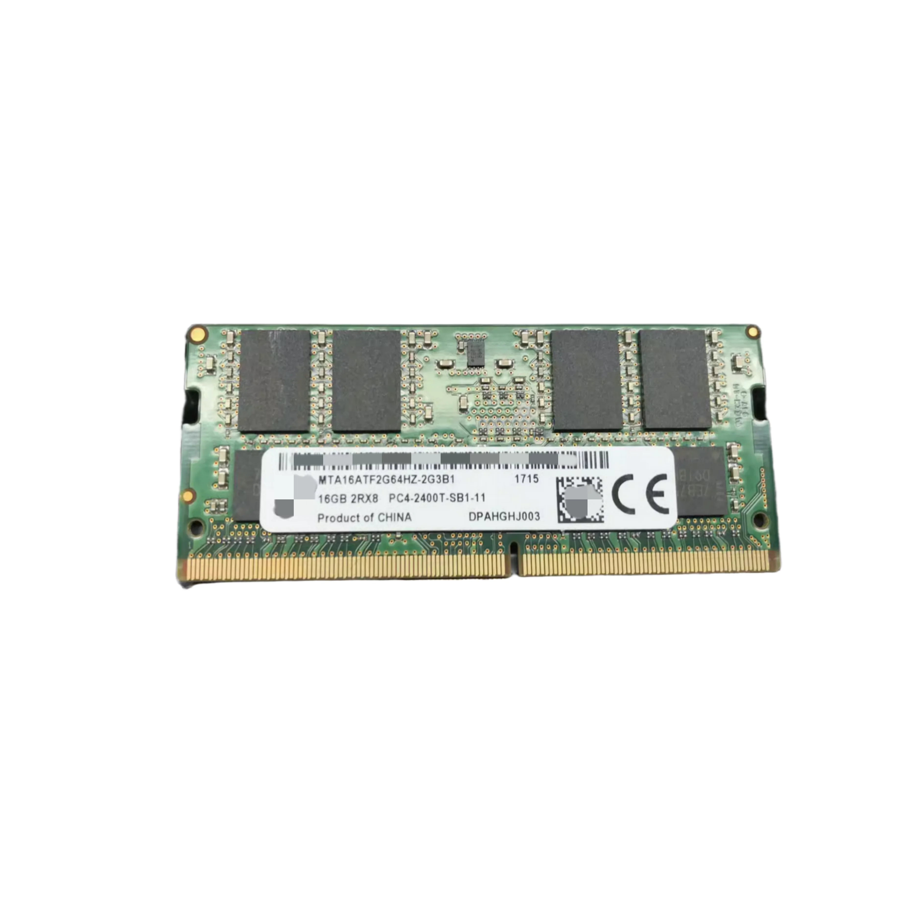 

MTA16ATF2G64HZ-2G3B1 16G 2RX8 PC4-2400T-S