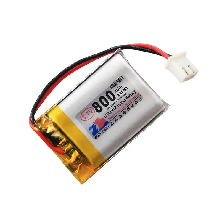 NewIn 800mAh 602535 652535 3.7V Lithium Polymer Battery, Bluetooth Wireless Speaker Learning Machine Rechargeable Li-ion CellA G