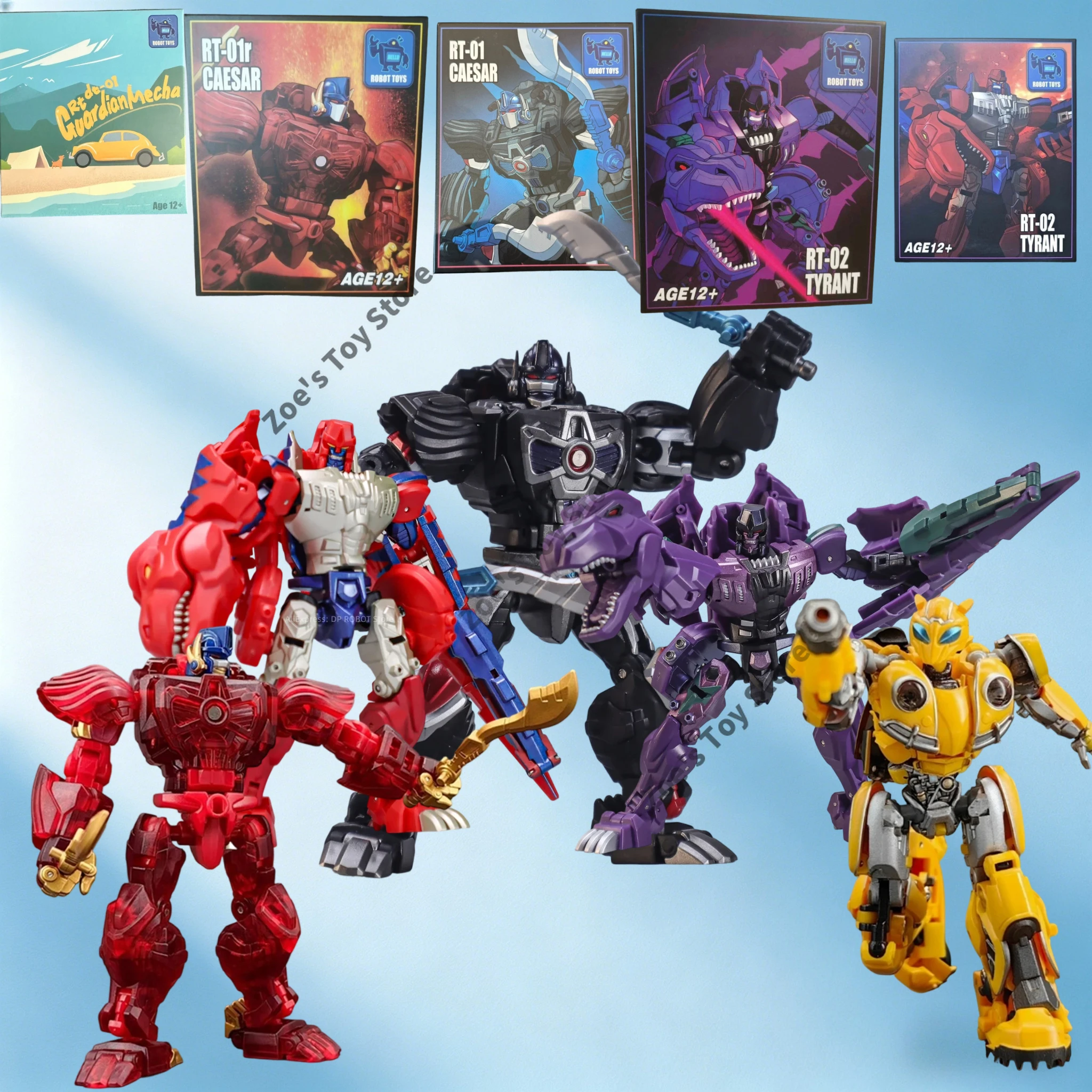 

Робот-фигурка T0YS BW RT-02R RT-01 T01 Red Caesar RT-02 RT02 Tyrant DT-01 DT01 BEE GUARDIAN MECHA OP Commander Beast War