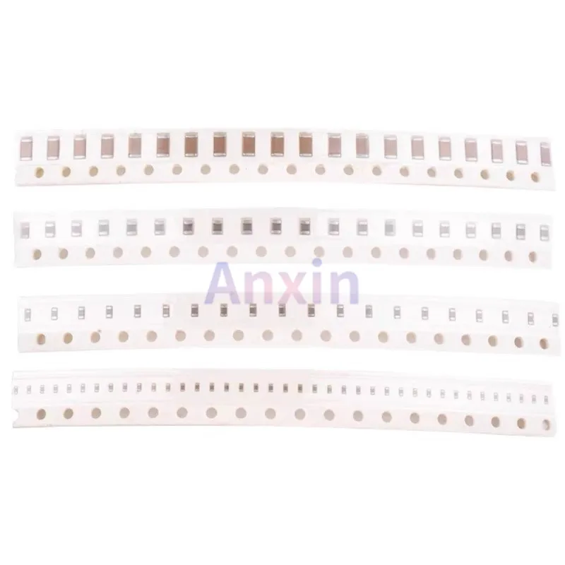 100PCS 0402 0.5pF - 10uF SMD Chip Multilayer Ceramic Capacitor 10pF 100pF 220pF 470pF 1nF 10nF 15nF 100nF 0.1uF 1uF 2.2uF 4.7uF