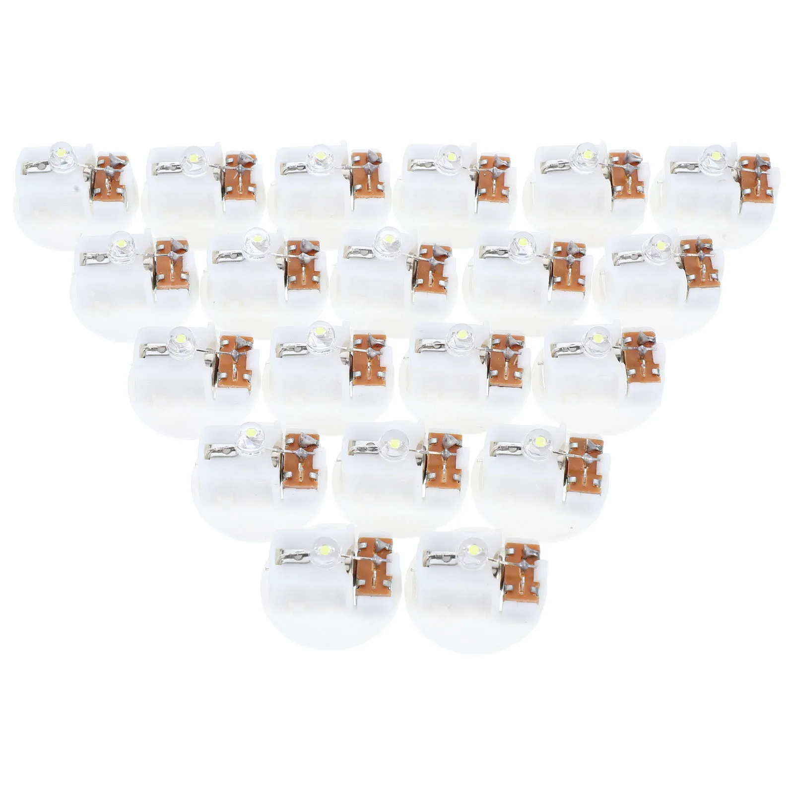 

20 шт. брелок-ночник портативный фонарик мини-белый пластиковый брелок для светофора светодиодный рабочий свет семицветный электронный сердечник