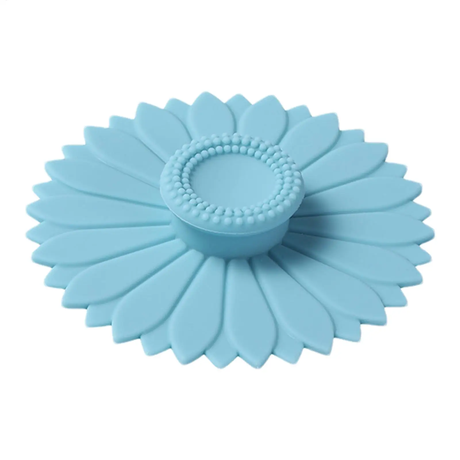 Dustproof Drink Cups Cover Grade Silicones Mug Glass Ceramic Cups Lid Sunflowers Cups Lid Leakproofs Airtights Cups Cover