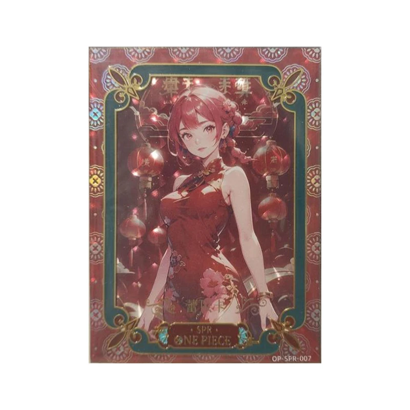 Anime ONE PIECE Rare Metal SPR Refraction Card Robin Rebecca Perona Kozuki Hiyori Toys for boy Collectible Card Birthday Present