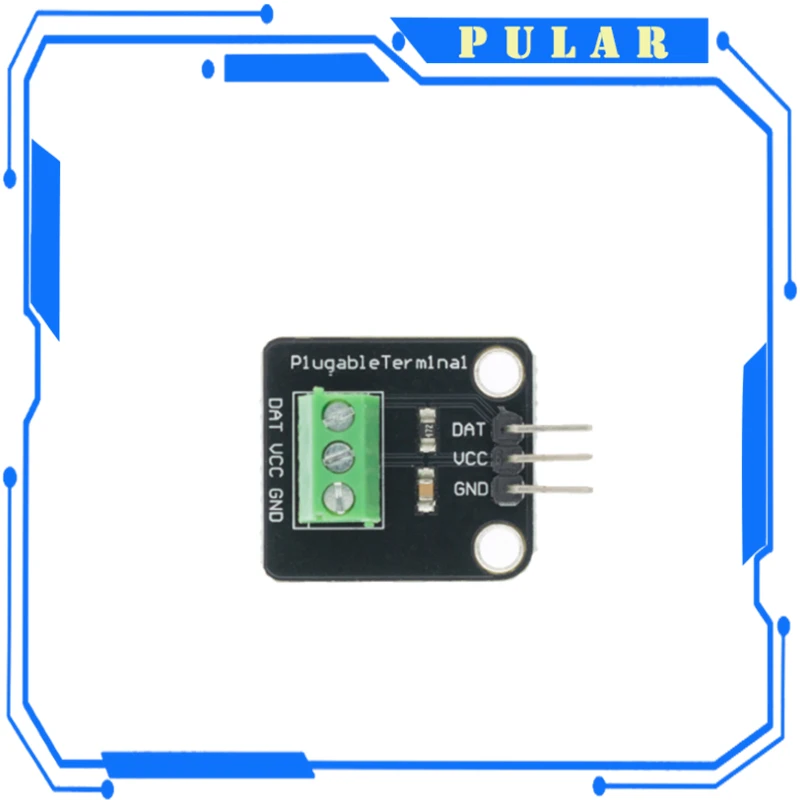 DS18B20 Kit modulo sensore di temperatura impermeabile cavo sensore digitale da 100CM adattatore terminale sonda in acciaio inossidabile PLR Arduino