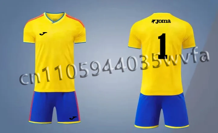 

Летний комплект JOMA3D: мужская спортивная футболка с 3D-печатью для активного отдыха, дышащая, быстросохнущая, для тренировок и футбола, + шорты