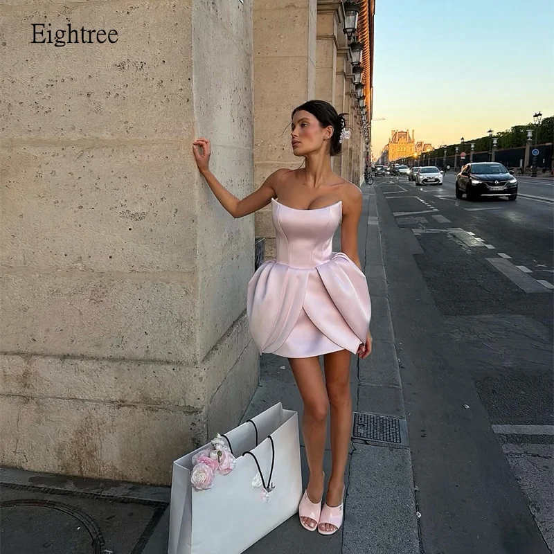 eightree-vestidos-formales-de-fiesta-sin-tirantes-color-rosa-elegantes-con-espalda-descubierta-vestido-de-noche-con-volantes-minivestidos-de-fiesta-vestidos-de-gala-personalizados