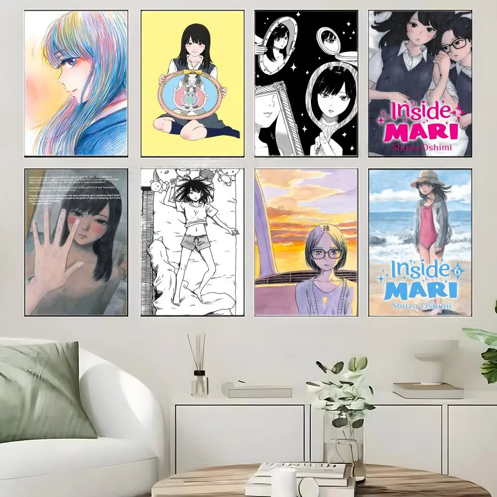 Psychological Anime I-Inside Mari Poster Crease Free Waterproof Durable All Space Wall Decor