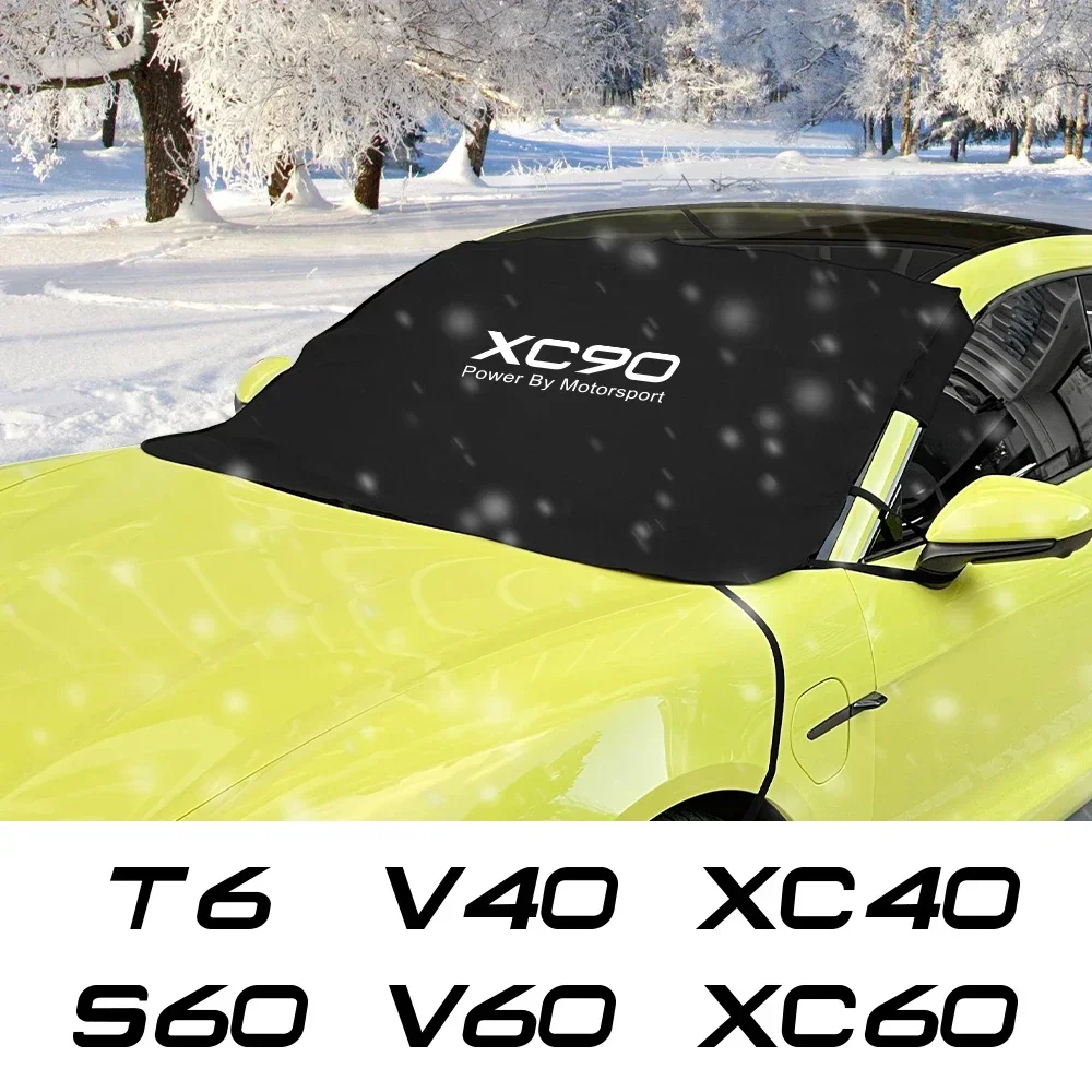 

Car Snow Cover Anti Ice Pad Auto Exterior Accessories For Volvo XC90 XC60 C30 T6 S60 C70 XC40 V40 XC70 V70 V60 V50 S80 V90 S90