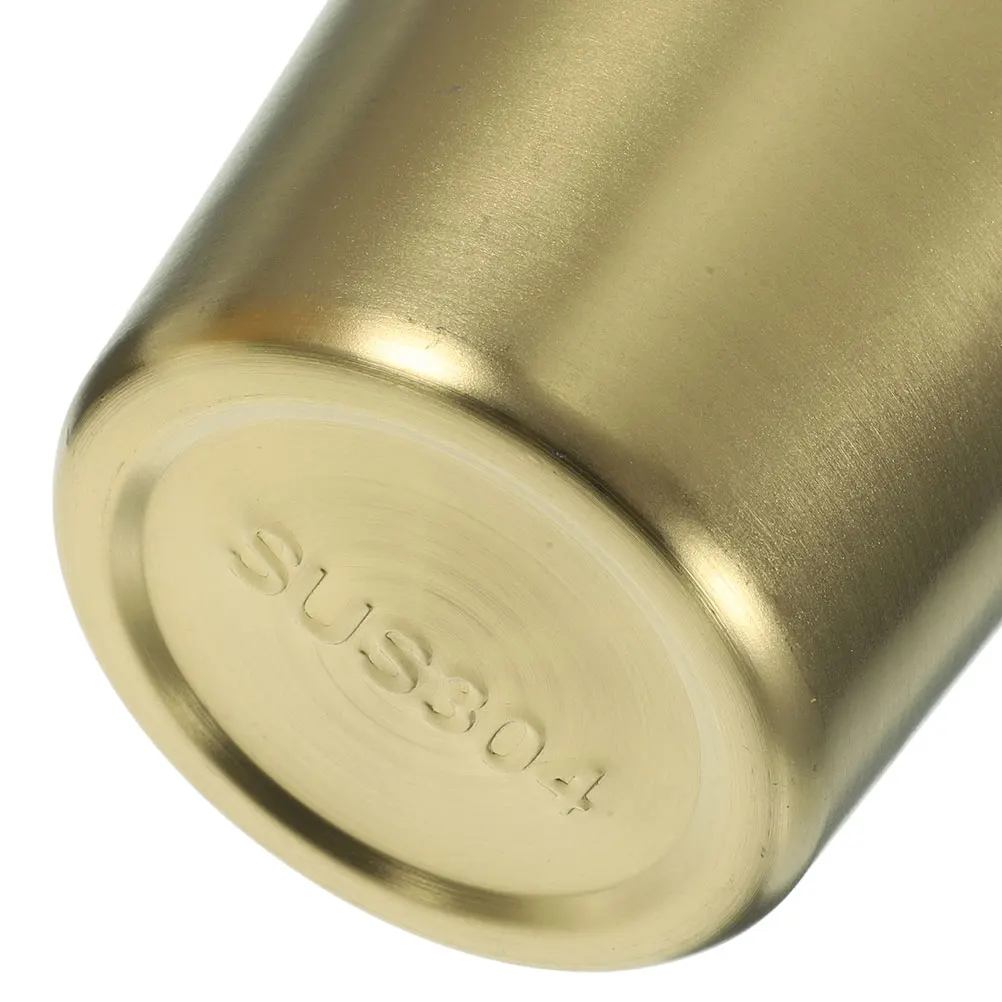 

4pcs Stainless Steel Cup Reusable Multipurpose Drinking Cup Home Bar Cold Juice Portable Mug Household Beverage